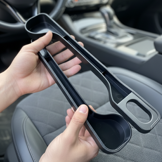 Car Seat Gap Filler Organizer | Universal Car Side Storage Gap Pocket